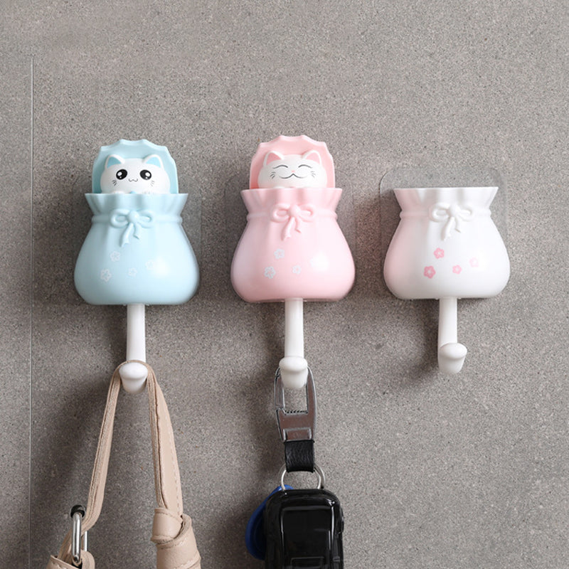 Kreativer und niedlicher Kätzchenhaken