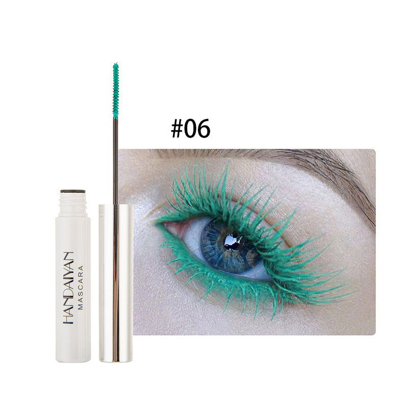 Atemberaubende Bunte Wimperntusche