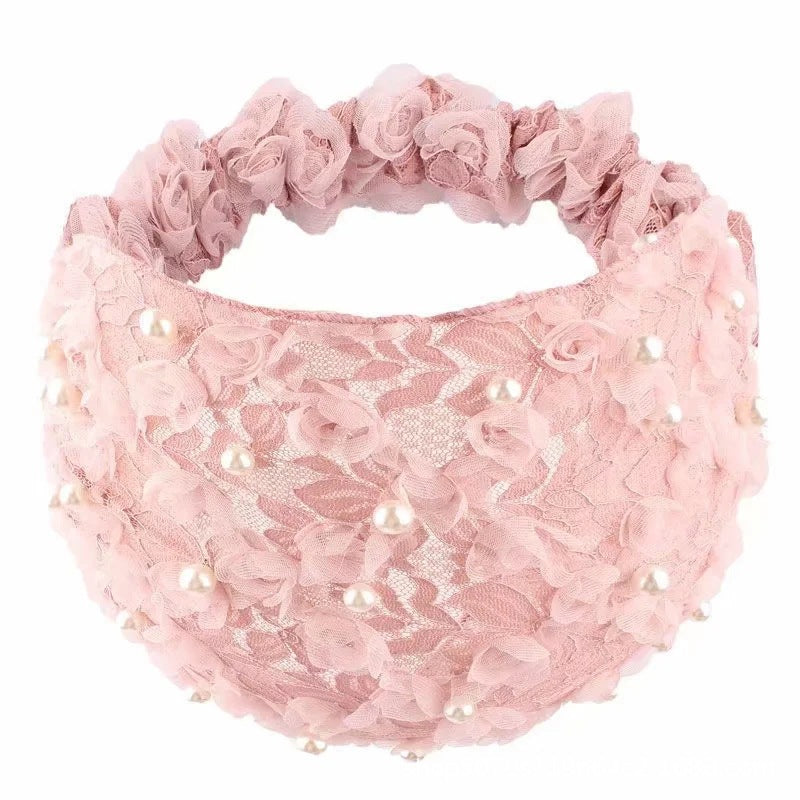 Damen Mode Breites Stirnband