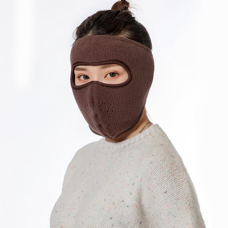 Warme Maske aus Polar Fleece