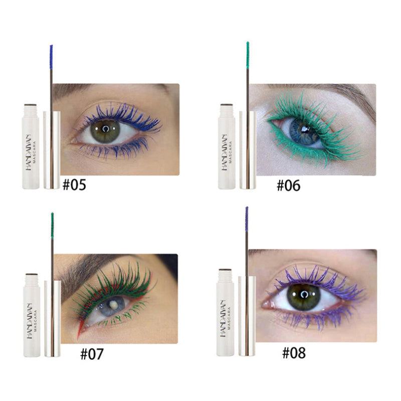 Atemberaubende Bunte Wimperntusche