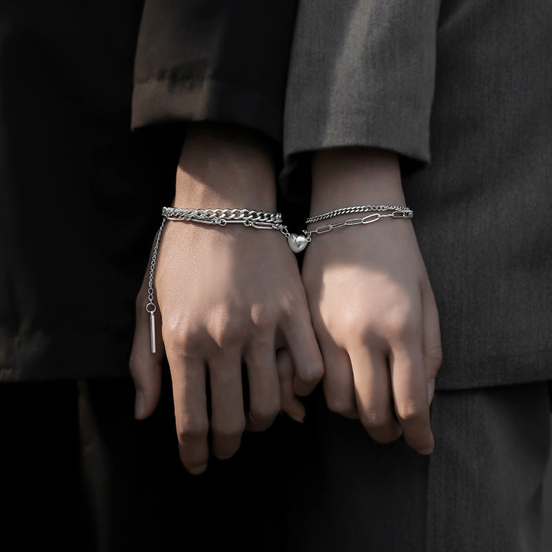 Magnetisches Armband in Herzform
