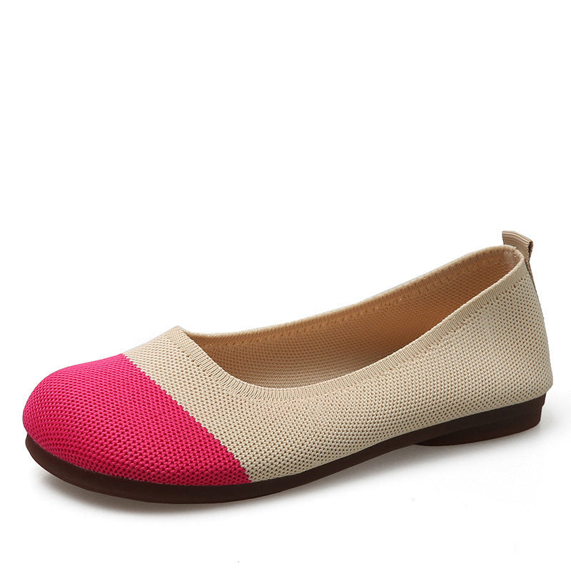Damen Atmungsaktive flache Schuhe