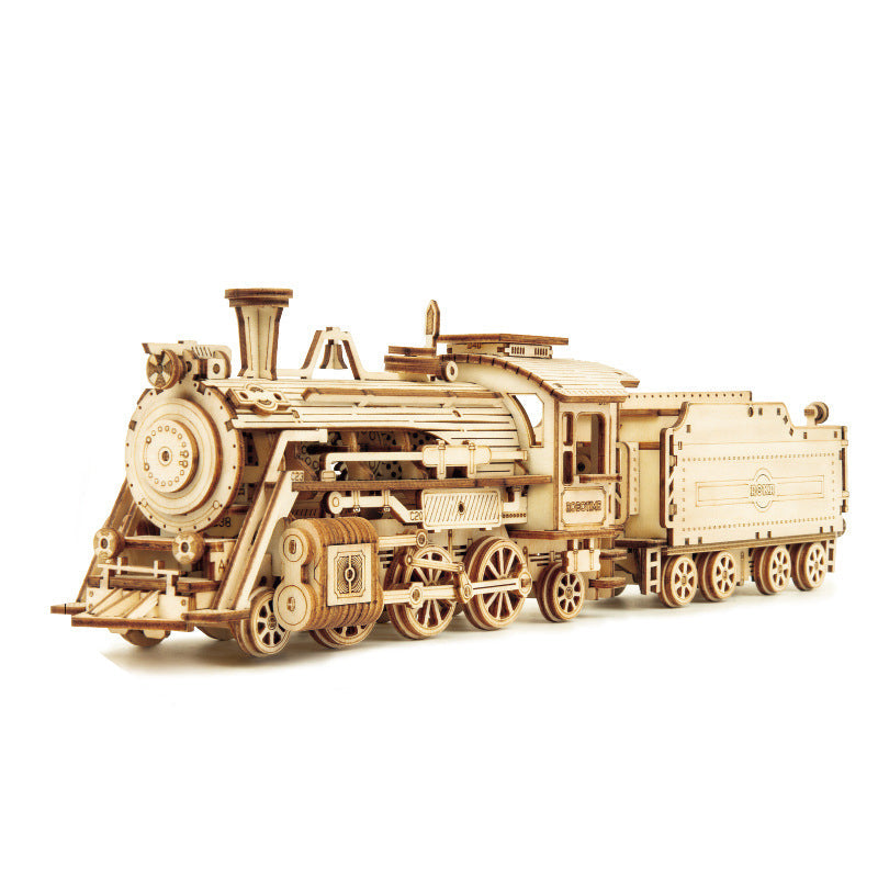 Super mechanisches Modellpuzzle aus Holz