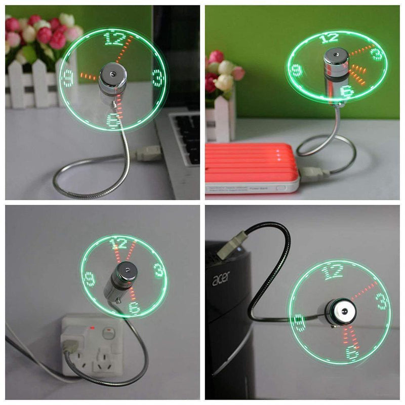 LED Ventilator, Flexibel USB Lüfter - hallohaus