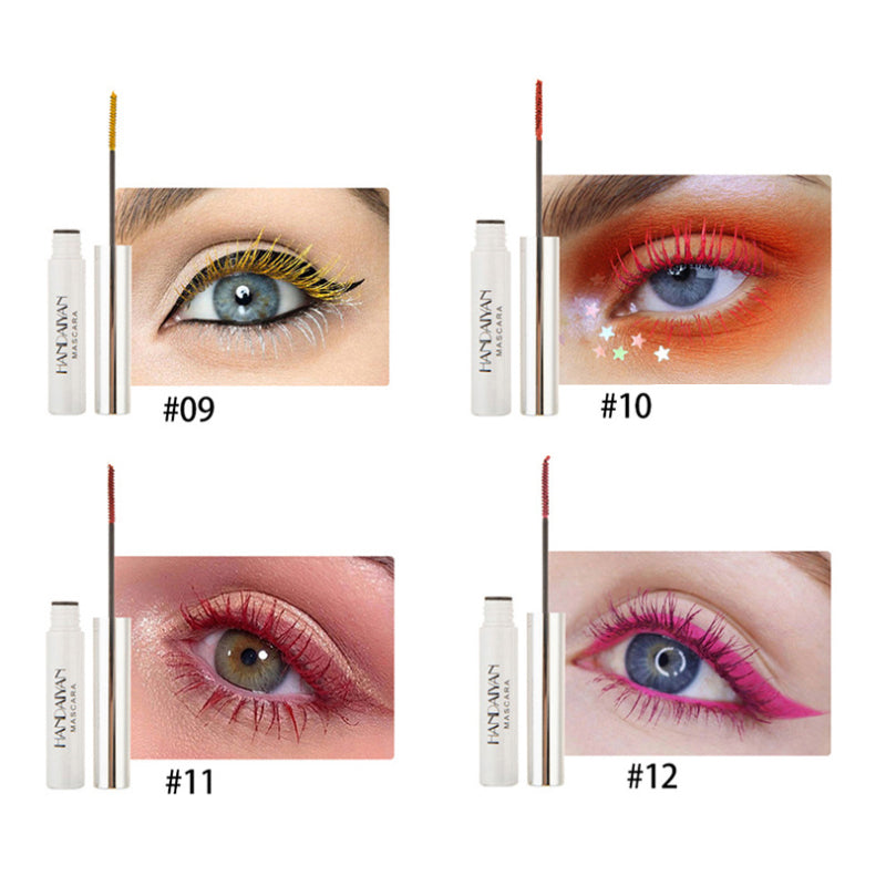 Atemberaubende Bunte Wimperntusche