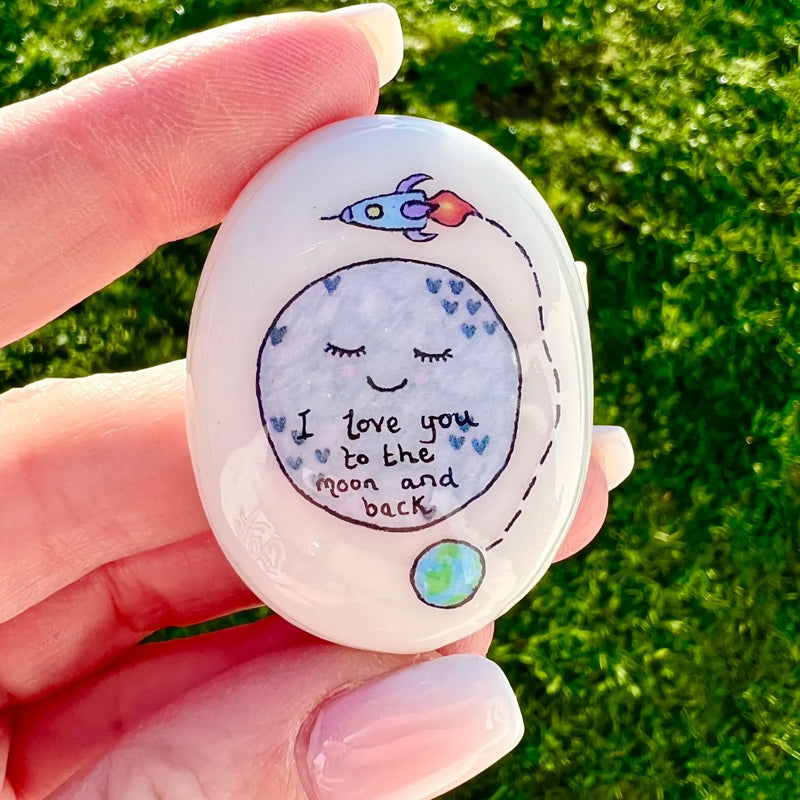 Nettes Geschenk-Edelstein der Liebe