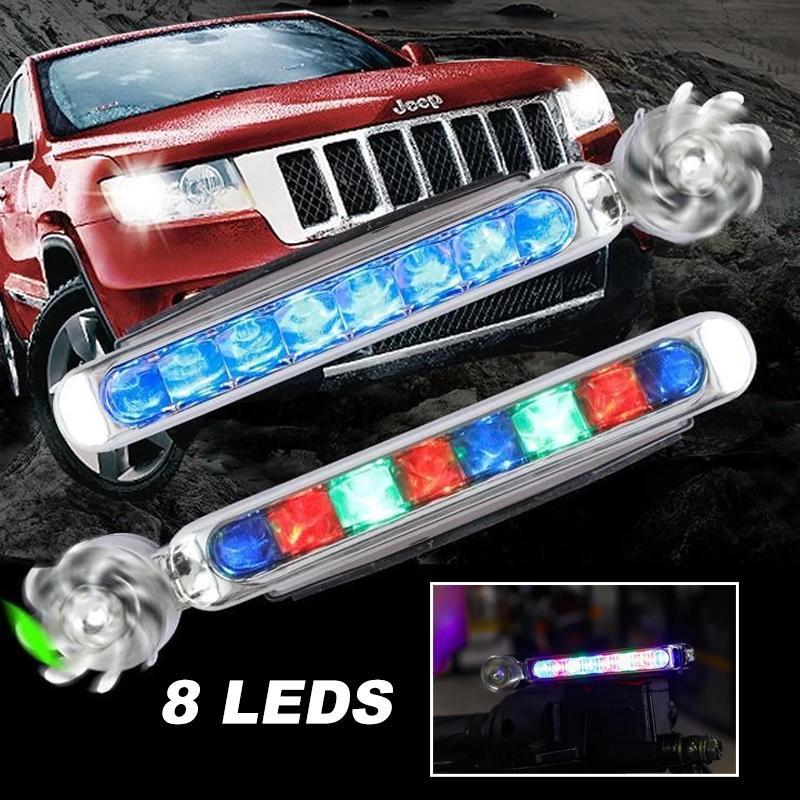 Windbetriebene LED-Autolichter （2 Stücke）