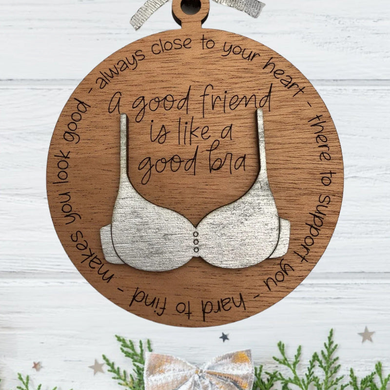 Lustiger Weihnachts-BH-Anhänger