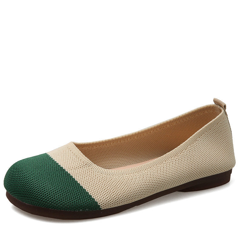 Damen Atmungsaktive flache Schuhe