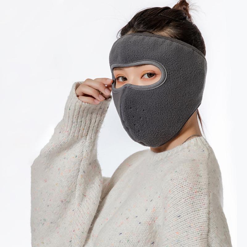 Warme Maske aus Polar Fleece