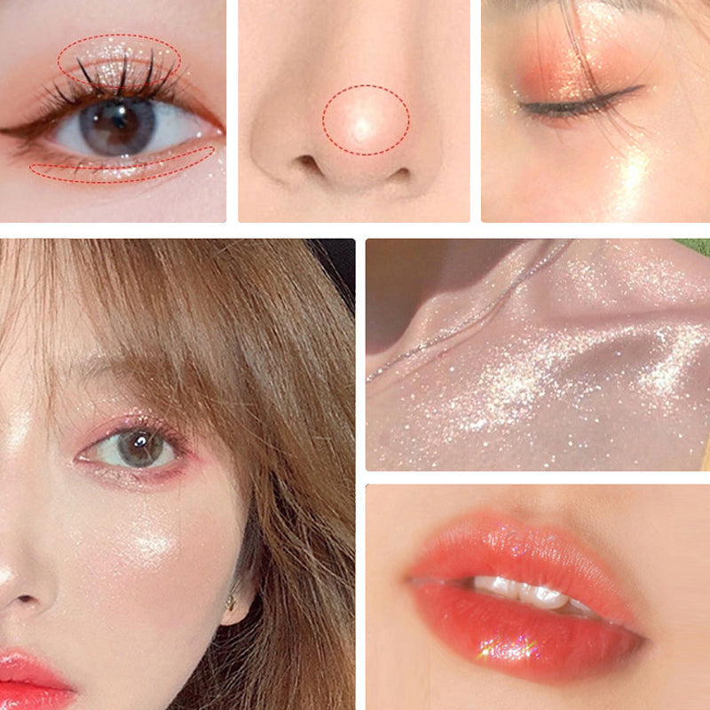 Wasserfester Glitzer Eyeliner