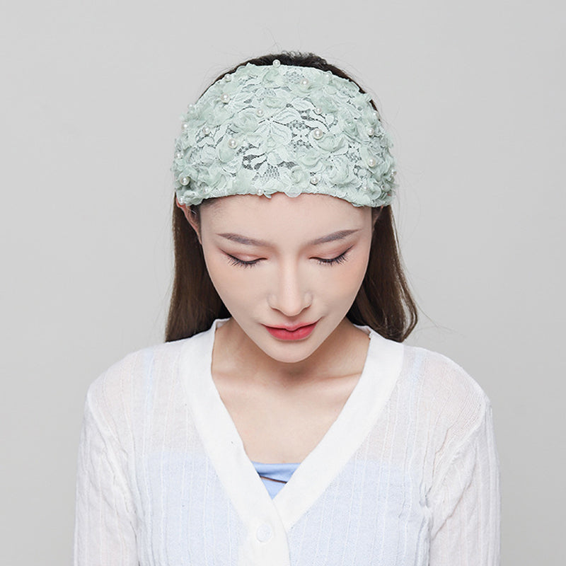 Damen Mode Breites Stirnband