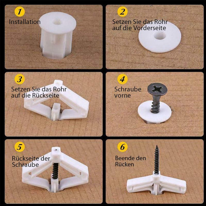 Schmetterlings Expansionsdübel Dehnschraube