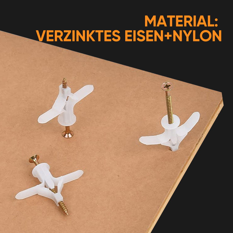 Schmetterlings Expansionsdübel Dehnschraube