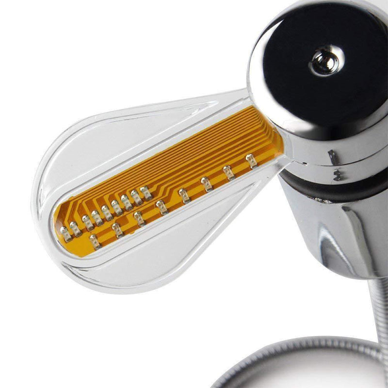 LED Ventilator, Flexibel USB Lüfter - hallohaus