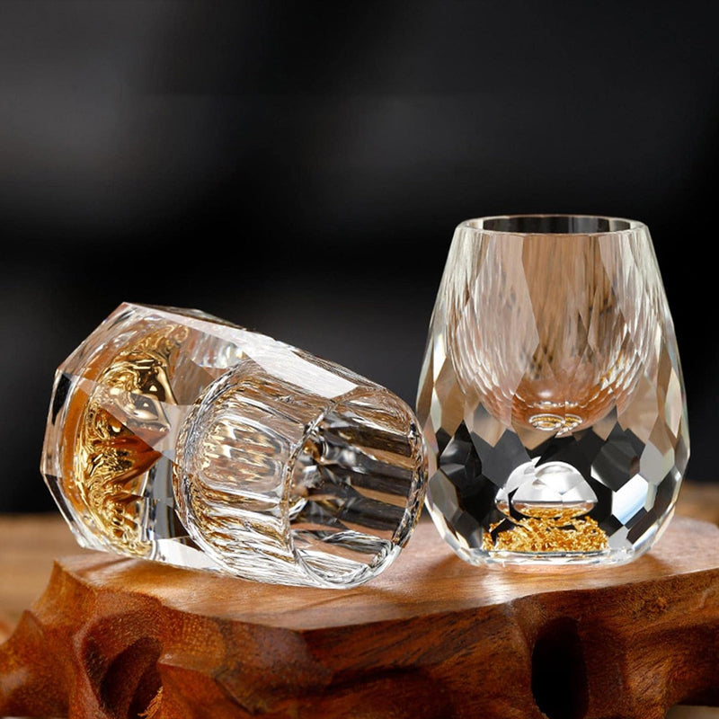 Diamant Weinglas