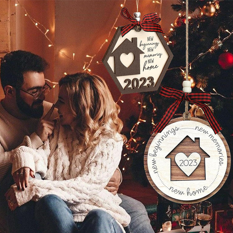 Neues Zuhause-Ornament, Weihnachtsfeiertage 2023/2024