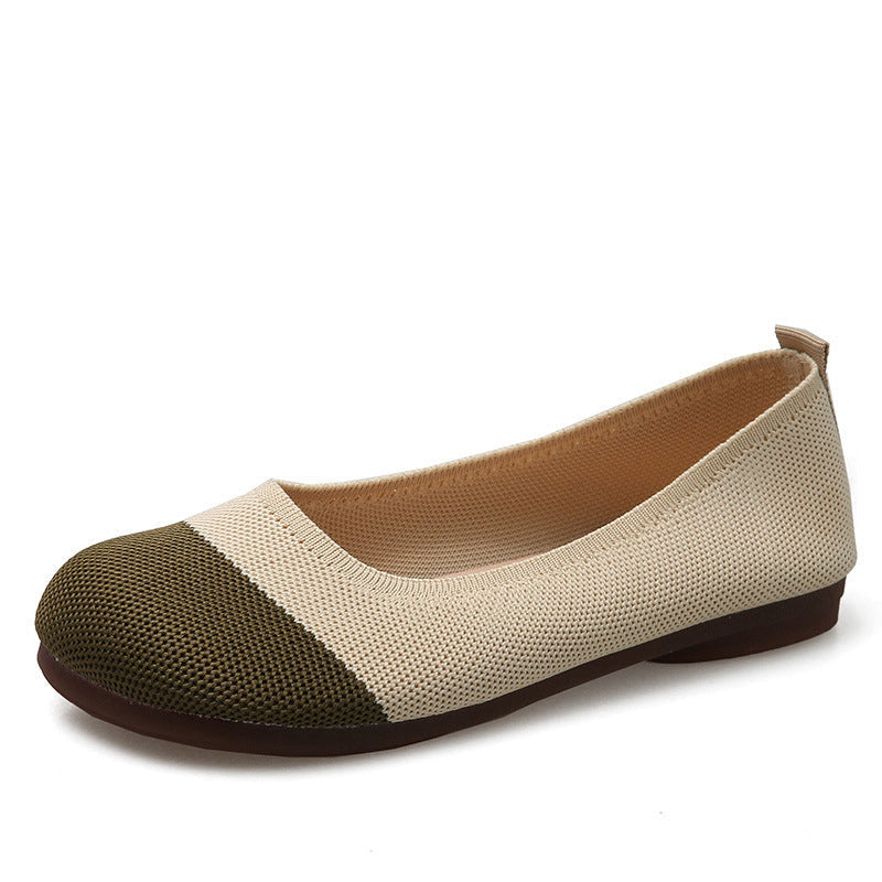Damen Atmungsaktive flache Schuhe
