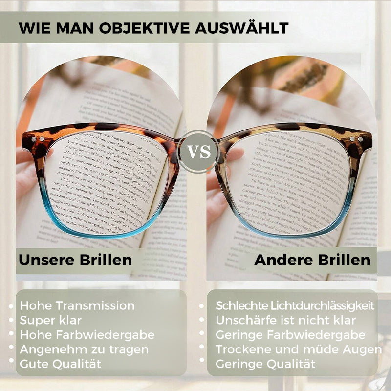 Leopard Print Damenbrillen