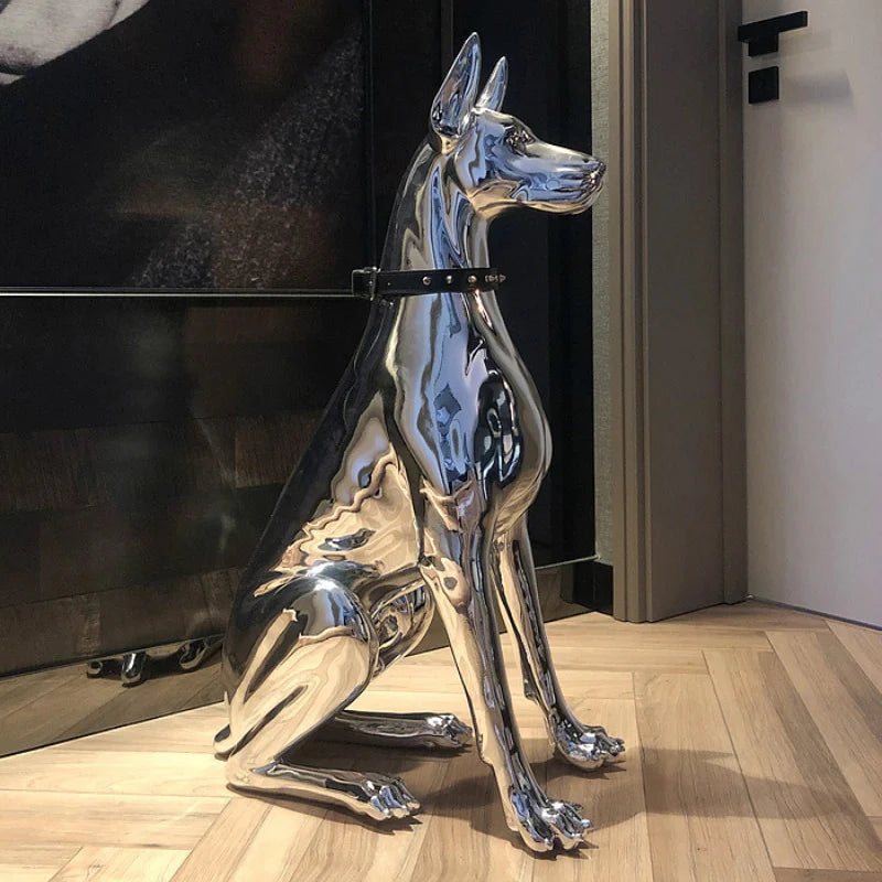 Hund Dekoration Skulptur
