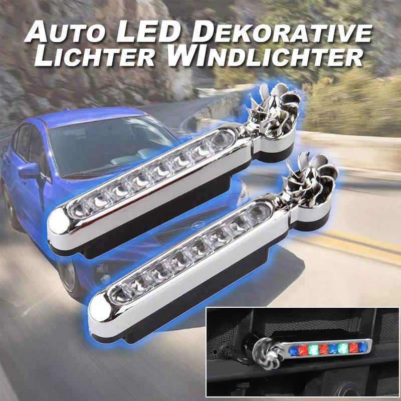 Windbetriebene LED-Autolichter （2 Stücke）
