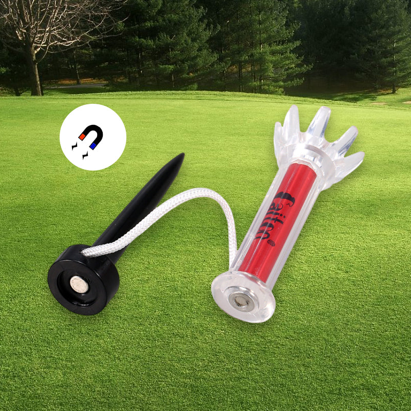 Golf Tee mit magnetischem Kunststoff 360 Grad Bounce（5Stk/Beutel）