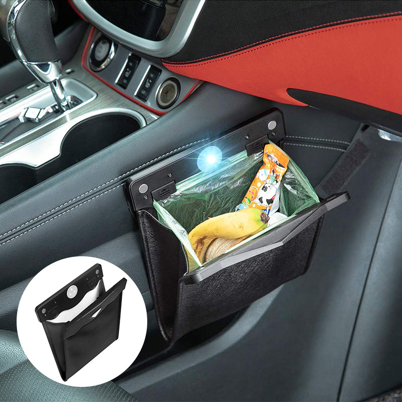 Wasserdichter Auto-Leder-Mülleimer