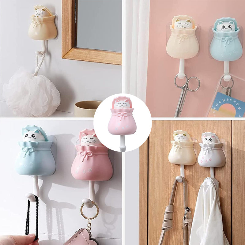 Kreativer und niedlicher Kätzchenhaken