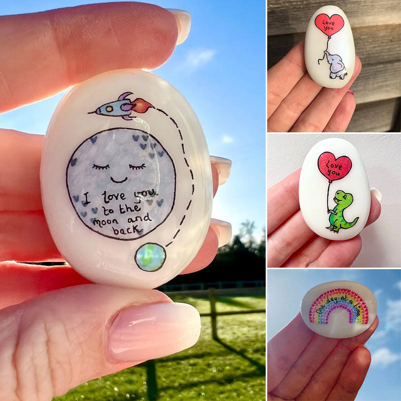 Nettes Geschenk-Edelstein der Liebe