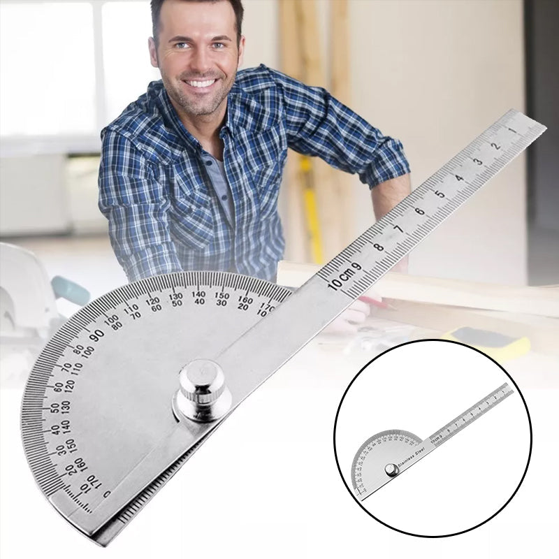 Winkelmesser aus Edelstahl