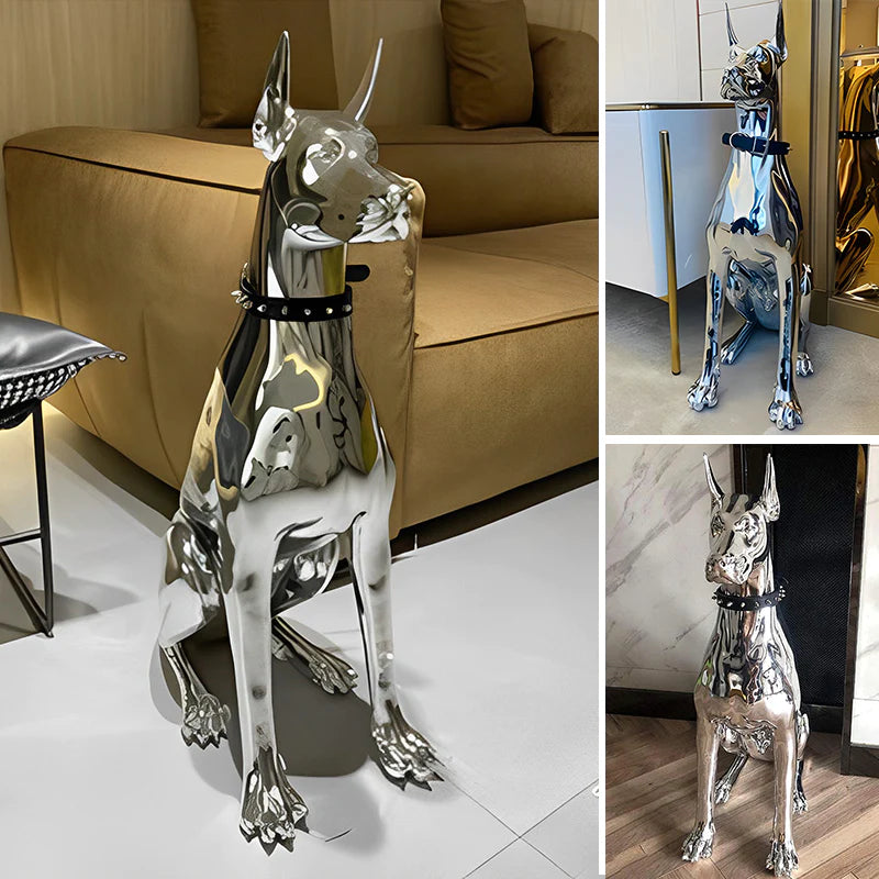 Hund Dekoration Skulptur