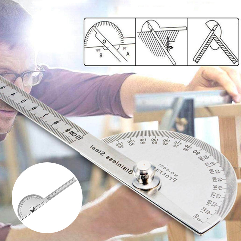 Winkelmesser aus Edelstahl