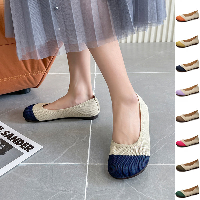 Damen Atmungsaktive flache Schuhe