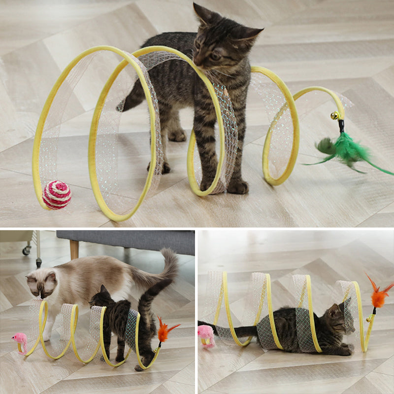 🐱Faltbarer Katzentunnel