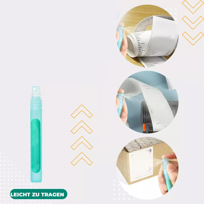 Thermoempfindliches Papierspray