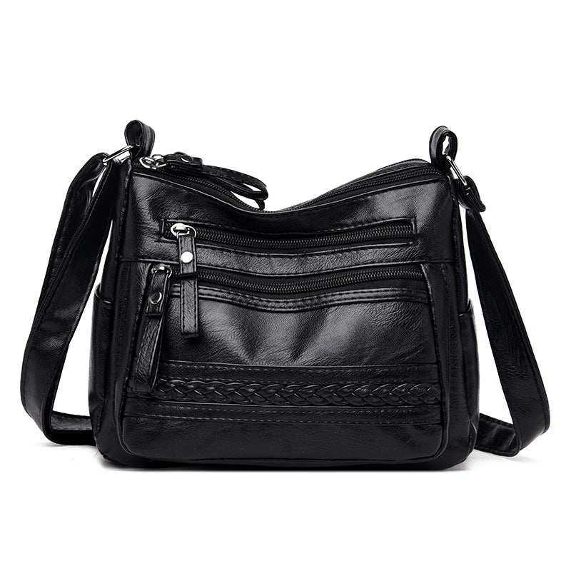 Große Kapazität Weiche Leder Tasche