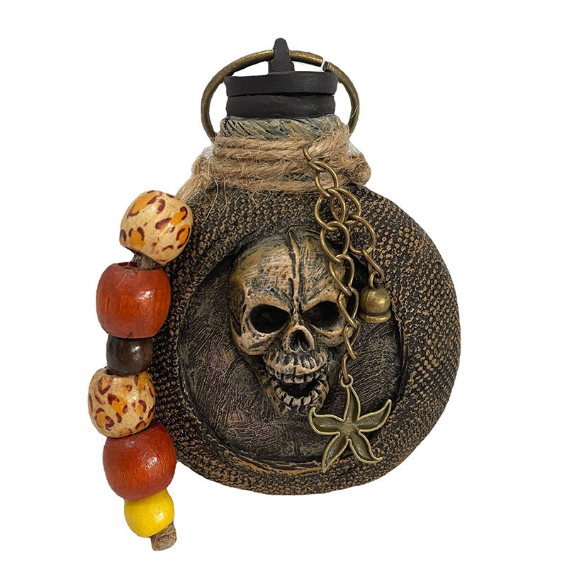 Totenkopf Flasche Ornament