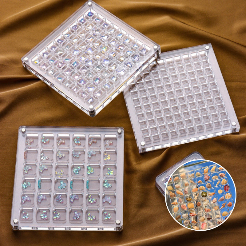 Magnetischer Muschelkasten aus Acryl