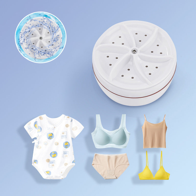 Tragbare Mini-Waschmaschine für Waschbecken