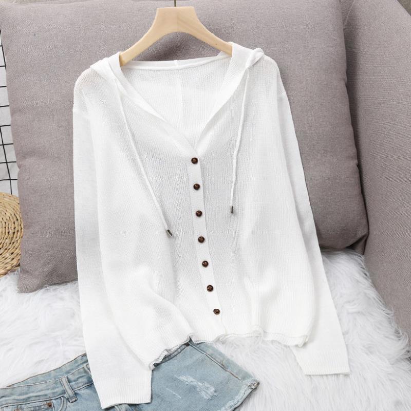 Eisseide Gestrickter Cardigan