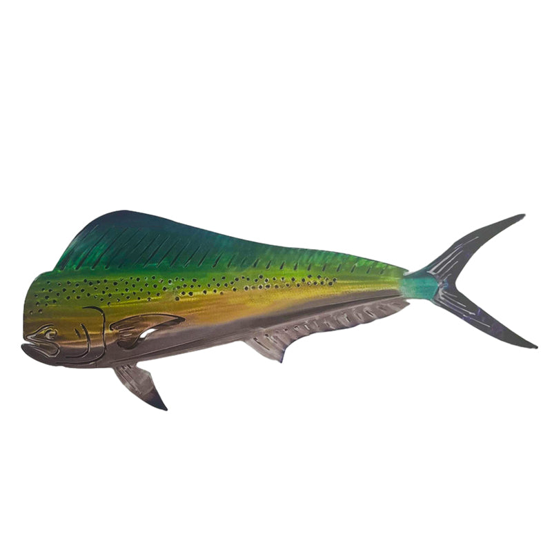 Hai-Kunst-Wanddekoration aus Metall