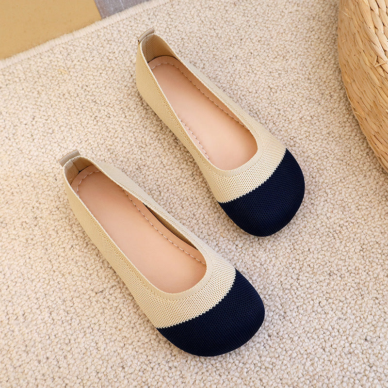 Damen Atmungsaktive flache Schuhe